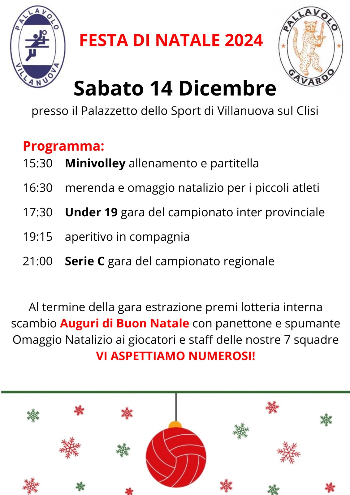 LOCANDINA FESTA DI NATALE 2024